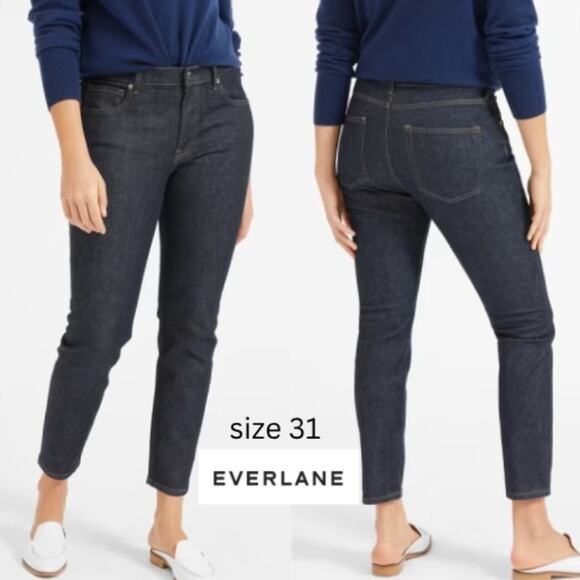 EVERLANE The Mid Rise Skinny Jean SIZE 31 TALL - Picture 1 of 11